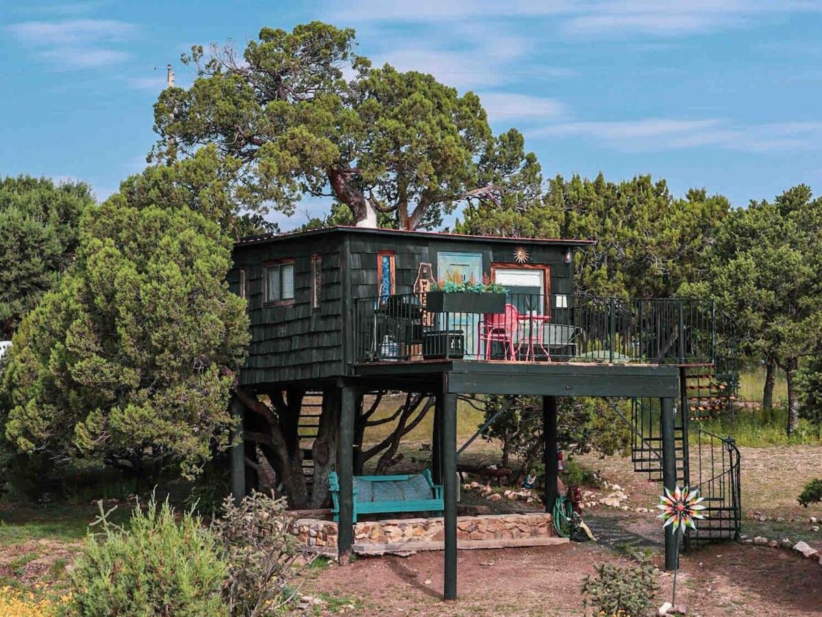 Villa Ashley'S Treehouse At El Mistico Ranch Nogal Exterior foto